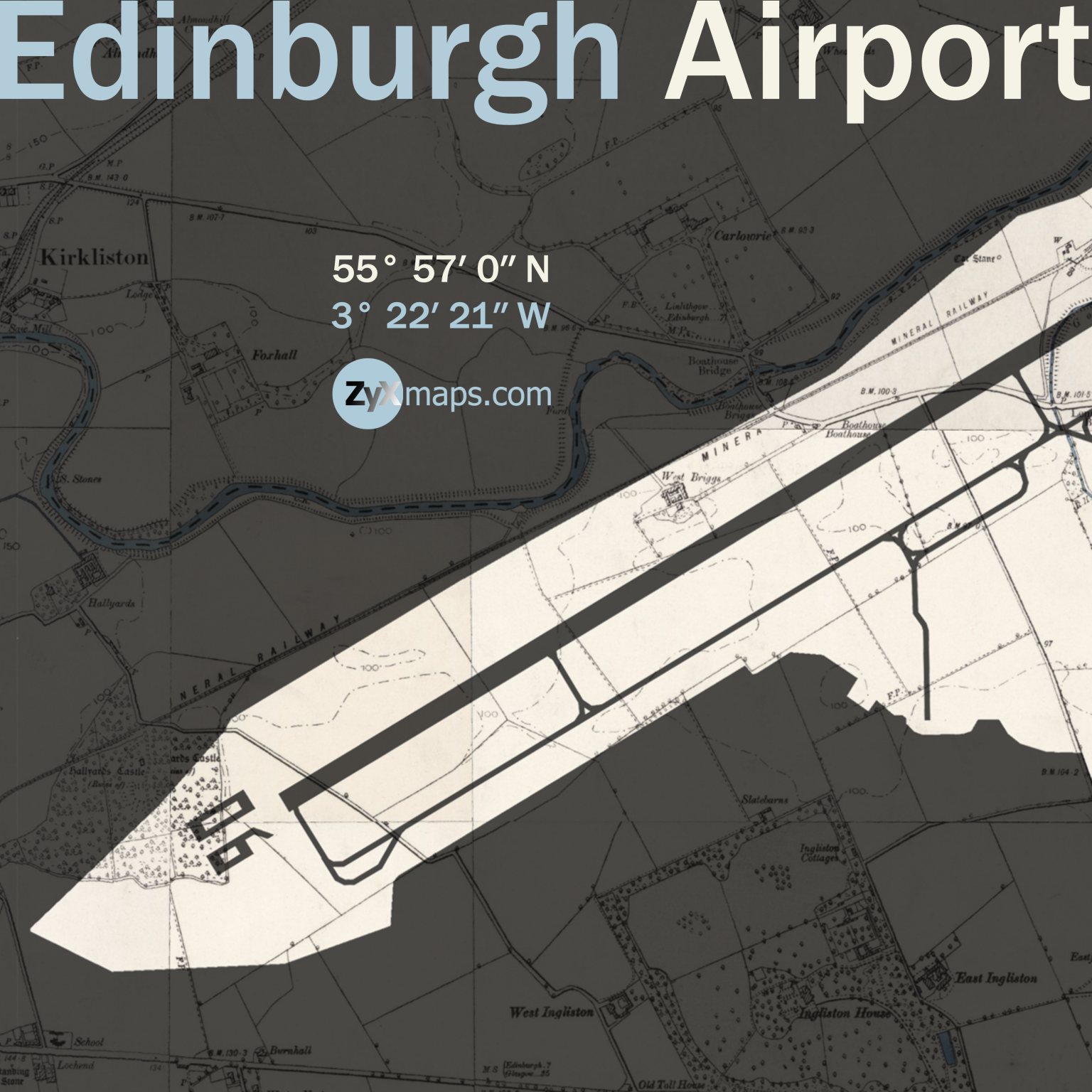 Edinburgh airport - left