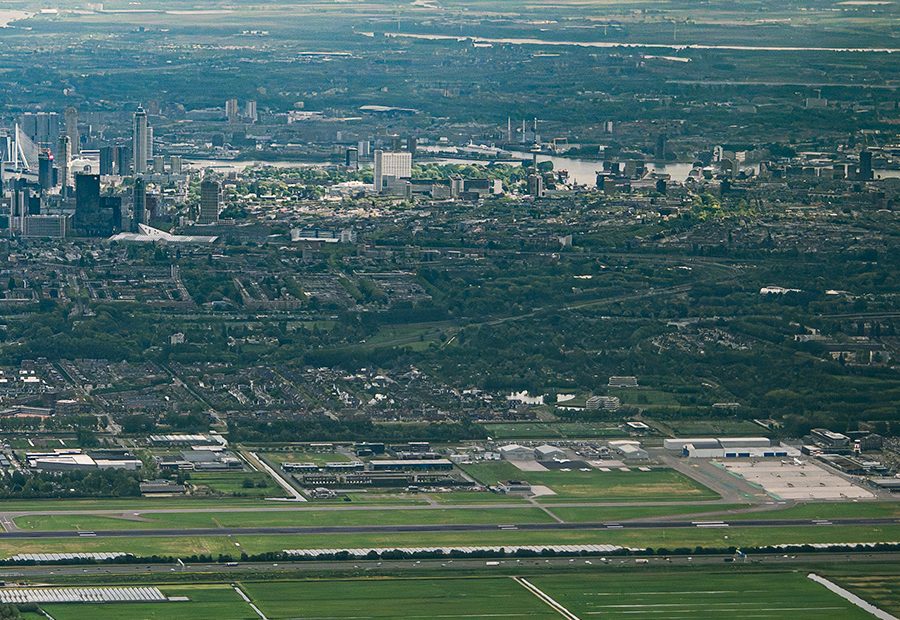 Wait, Rotterdam has an airport?